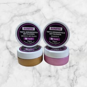 Tinta serigráfica metalizada x70cc Skalatex