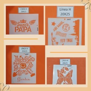 Stencils H 20x25