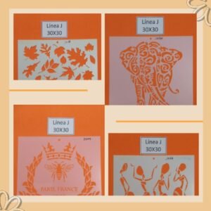 Stencils J 30x30