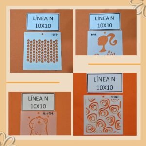 Stencils N 10x10