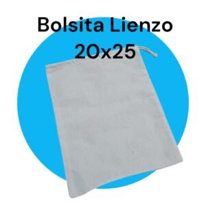 Bolsita Lienzo 20x25