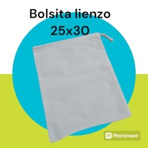 Bolsita Lienzo 25x30