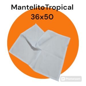 Individual Tropical Blanco 36x50