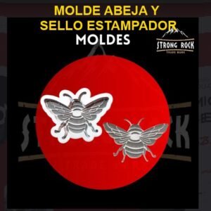Molde Abeja Y Sello Estampador