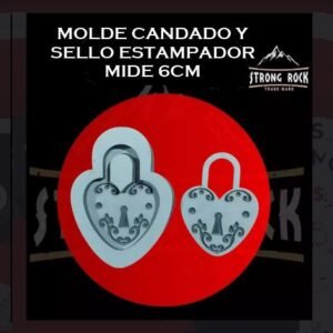 Molde Candado Y Sello Estampador