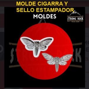 Molde Cigarra Y Sello Estampador