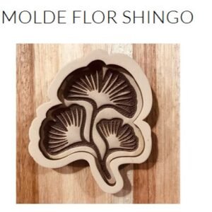 Molde Flor Ginkgo