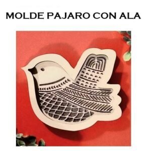 Molde Pajaro Con Ala