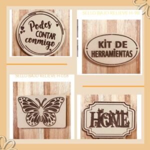 Etiquetas Bajo Relieve