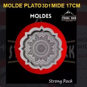 Molde Plato 3d 1 17cm