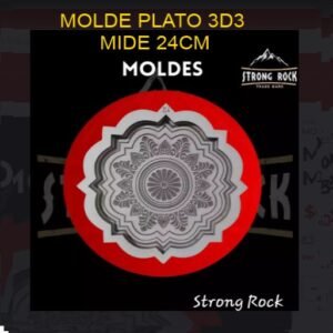 Molde Plato 3d3 24cm
