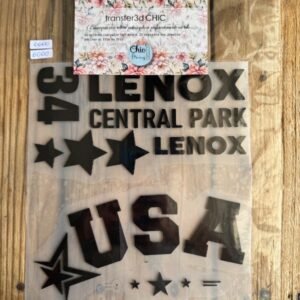 3 TransferCOLOR 3D negro USA