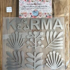 3 TransferCOLOR 3D plata KARMA