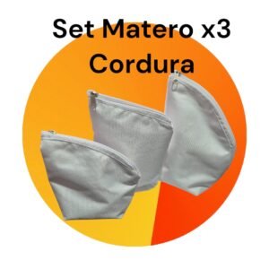 Set Matero x 3 Cordura