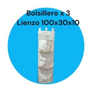 Bolsillero x 3 Lienzo