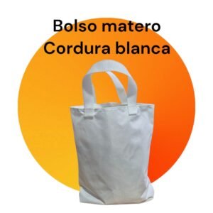 Bolso Matero Cordura Blanca