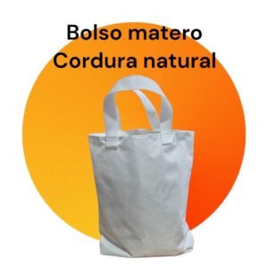Bolso Matero Cordura Natural