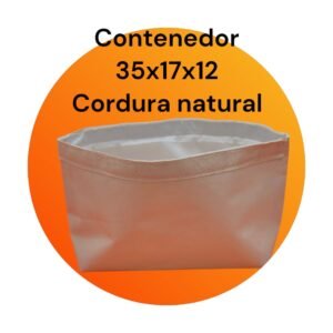 Contenedor 35x17x12 Cordura Natural