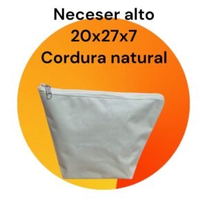Neceser alto Cordura Natural