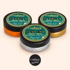 Pasta Textil Fashion Metálica x50ml