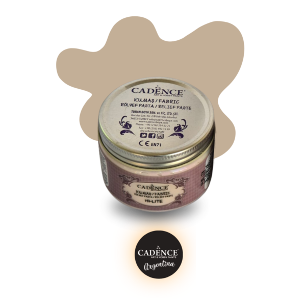 Pasta de Relieve Textil Hi-Lite Violeta x160ml