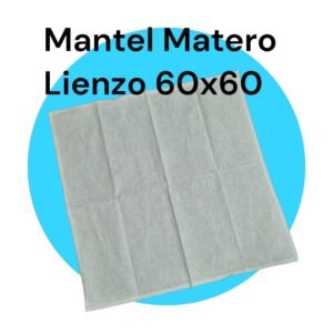 Mantel matero lienzo 60x60
