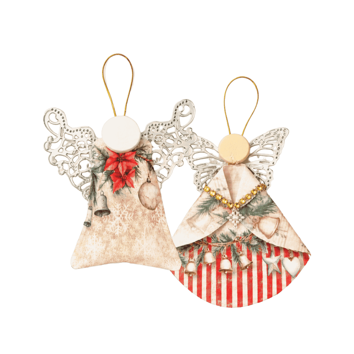Angelitos realizados por Ceci con microfibra, sublimación, TuruFix y caladitas de Chapitas Al Art